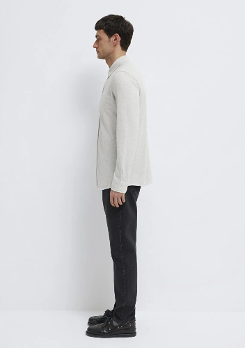 Resim Mavi Erkek Uzun Kol Gömlek M0211856-82498