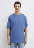Resim Mavi Erkek T-shirt M0611924-70738
