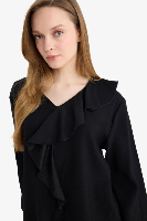 Resim Defacto Kadın Bluz G9142AX/BK81