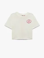 Resim Koton Kız Çocuk T-shirt 6SKG10513AK