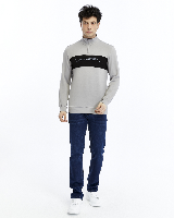 Resim Paul&More Yarım Fermuar Erkek Sweat 227 Parçalı Yarım Fermuarlı