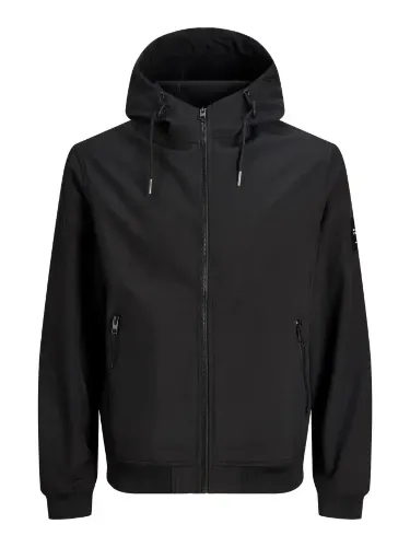 Resim Jack & Jones Jjebasic Softshell Hood Noos Erkek Ceket 12236300
