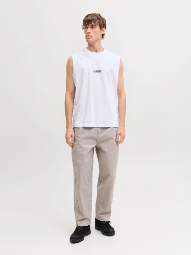 Resim Jack & Jones Jjesoho Sleeveless Tee Sn Erkek T-shirt 12288001