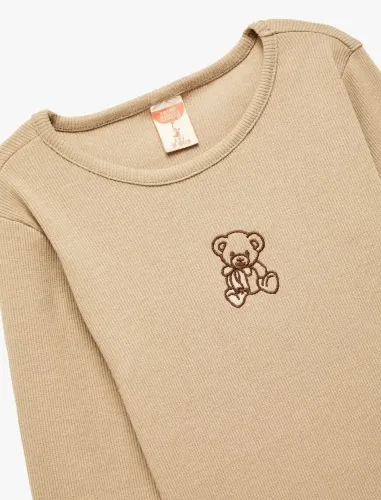 Resim Koton Kız Bebek Sweat 7WMG10027AK