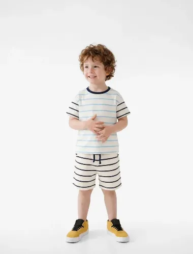 Resim Koton Erkek Bebek T-shirt 6SMB10158TK
