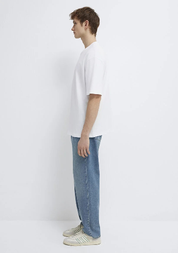 Resim Mavi Erkek T-shirt M0613130-620