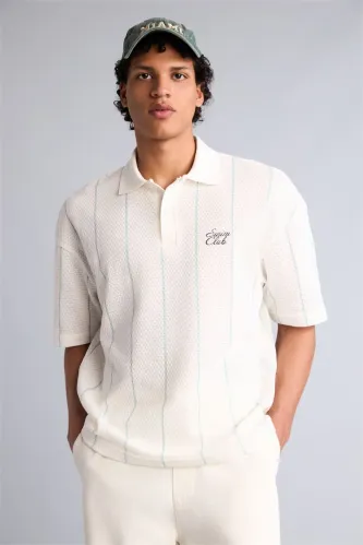 Resim Defacto Erkek T-shirt G4273AX/BE526