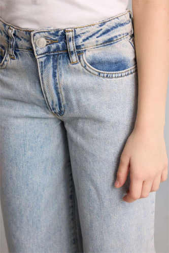 Resim Defacto Kız Çocuk Jean Pantolon H0699A8/NM29