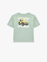 Resim Koton Erkek Bebek T-shirt 6SMB10051TK