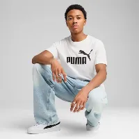 Resim Puma Ess No. 1 Logo Tee Erkek T-Shirt 682532-02