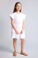 Resim Defacto Kız Çocuk T-shirt H7249A8/WT36