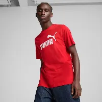 Resim Puma Ess No. 1 Logo Tee Erkek T-Shirt 682532-11