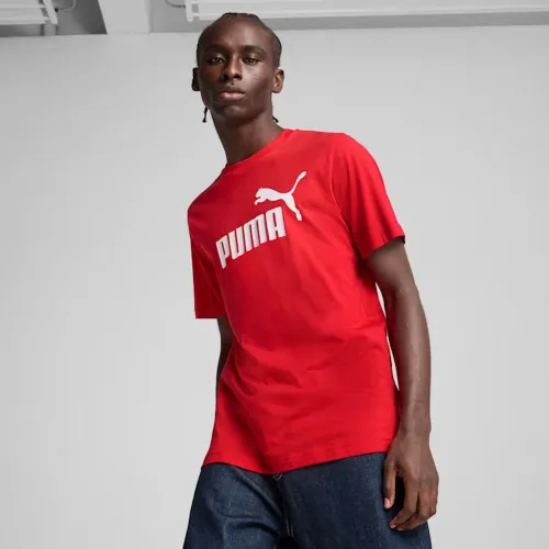 Resim Puma Ess No. 1 Logo Tee Erkek T-Shirt 682532-11