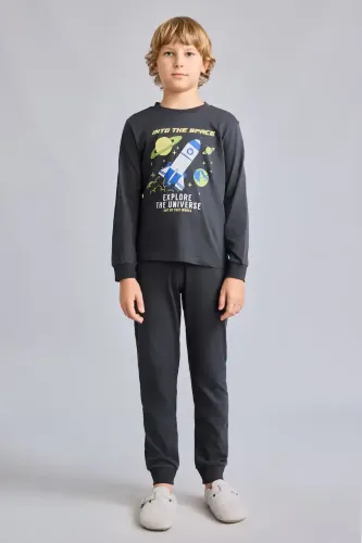 Resim Defacto  Erkek Çocuk Sweat Takım I1826A8/AR221