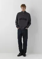 Resim Mavi Erkek Sweat M0S20113-91405