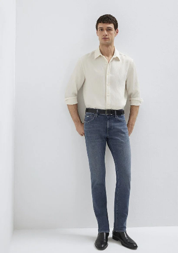 Resim Mavi Jake Erkek Jean Pantolon M00422A2984