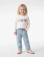 Resim Koton Kız Bebek Sweat 7WMG10018AK