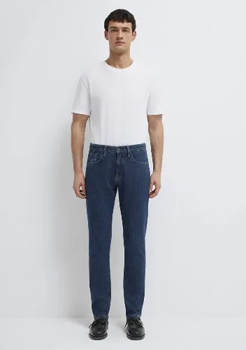 Resim Mavi Marcus Erkek Jean Pantolon M0035191240