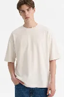 Resim Defacto Erkek T-shirt F8674AX/WT34