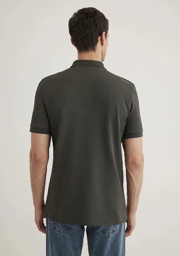 Resim Mavi Slim Erkek  T-shirt M064946-71587