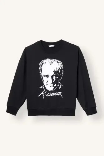 Resim Defacto  Erkek Çocuk Sweat I6566A8/BK81