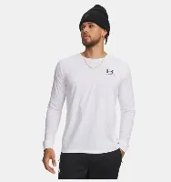 Resim Under Armour Ua Sportstyle Left Chest Ls Erkek Sweat 1329585-100