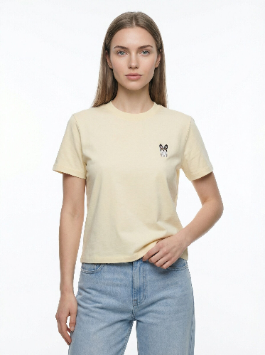 Resim Loft Kadın Kısa Kol T-shirt LF2043052