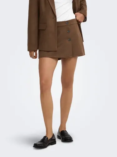 Resim Only Onladdı Hw Faux Suede Skort Cc Pnt Kadın Etek 15376528