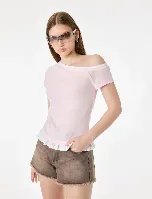 Resim Koton Kadın T-shirt 6SAL10926IK
