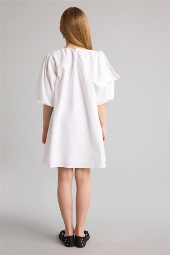 Resim Defacto Kız Çocuk Elbise G9993A8/WT34