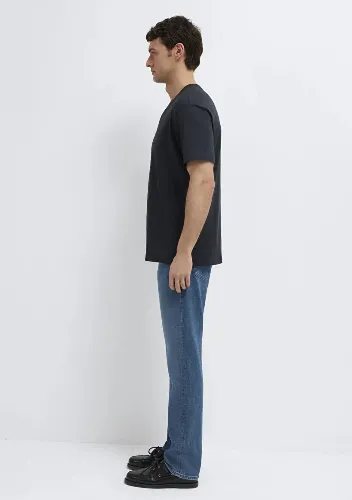 Resim Mavi Erkek T-shirt M0613589-71379