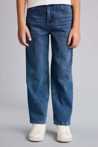 Resim Defacto Erkek Çocuk Jean Pantolon F8436A8/NM28