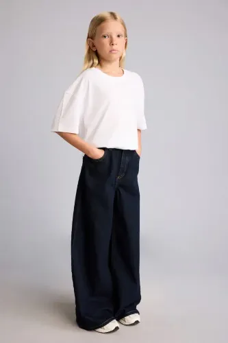 Resim Defacto Kız Çocuk Jean Pantolon H6248A8/NM34