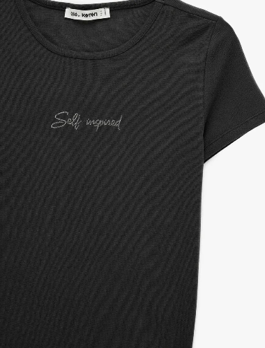 Resim Koton Kadın T-shirt 6SAL10549IK