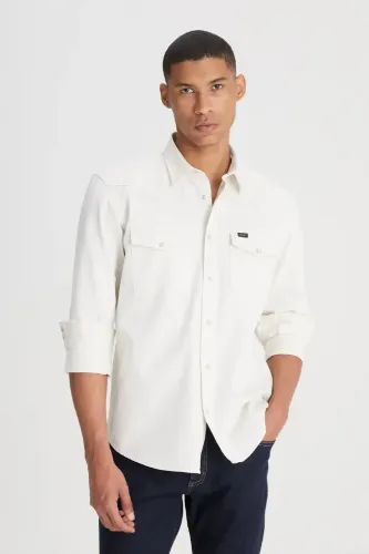 Resim Lee Non-Denim Uzun Kol Erkek Gömlek L241514614(ML241514614)