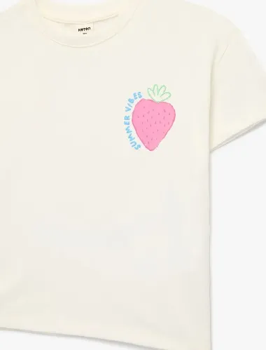 Resim Koton Kız Bebek T-Shirt 6Smg10028Ak