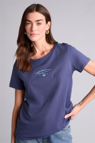 Resim Defacto Kadın T-shirt H1384AX/IN231