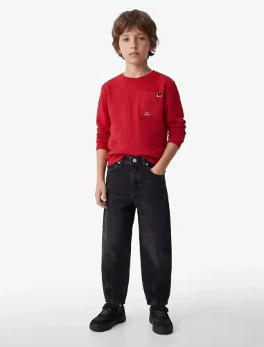 Resim Koton Erkek Çocuk Jean Pantolon 7WKB40014TD