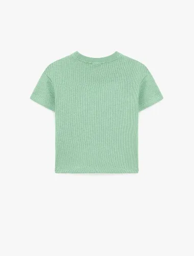 Resim Koton Erkek Bebek T-shirt 6SMB10224TK