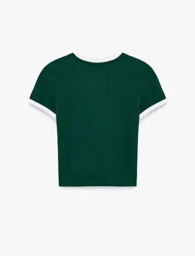 Resim Koton Kadın T-shirt 6SAL10529IK