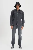 Resim Lee Denim Uzun Kol Erkek Gömlek L241513003(ML241513003)