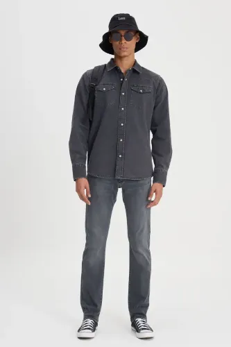 Resim Lee Denim Uzun Kol Erkek Gömlek L241513003(ML241513003)