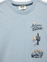 Resim Koton Erkek Çocuk T-shirt 6SKB10077TK