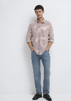 Resim Mavi Erkek Uzun Kol Gömlek M0211404-91578