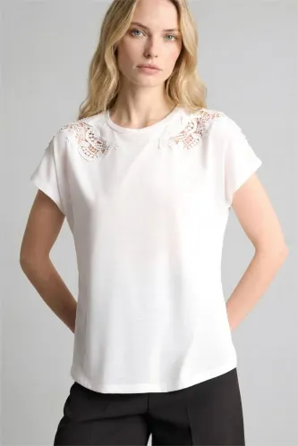 Resim Defacto Kadın T-shirt H1440AX/ER105