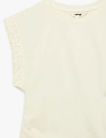 Resim Koton Kadın T-shirt 6SAK50241EK