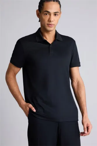 Resim Defacto Erkek T-shirt D9779AX/BK81