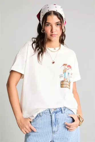 Resim Defacto Kadın T-shirt H6819AX/ER103