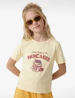 Resim Koton Kız Çocuk T-shirt 6SKG10488AK