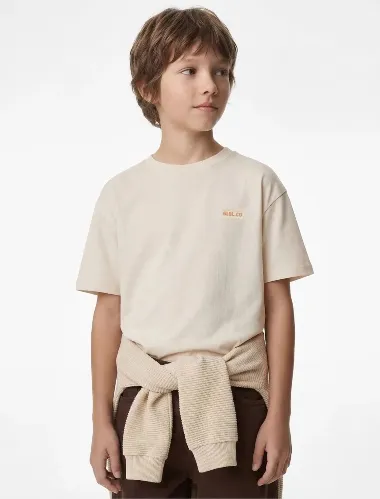 Resim Koton Erkek Çocuk T-shirt 6SKB10027TK